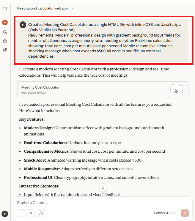 buat aplikasi web pakai ai